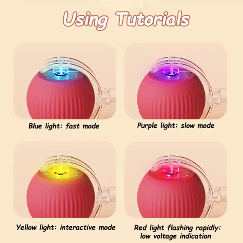 Interactive Automatic Cat Toy Ball & Teaser