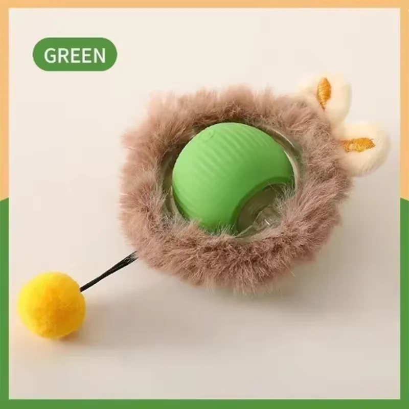Interactive Automatic Cat Toy Ball & Teaser